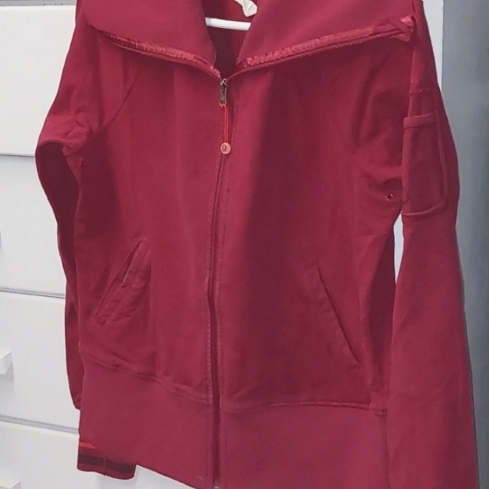 Lululemon Athletica Red Jacket